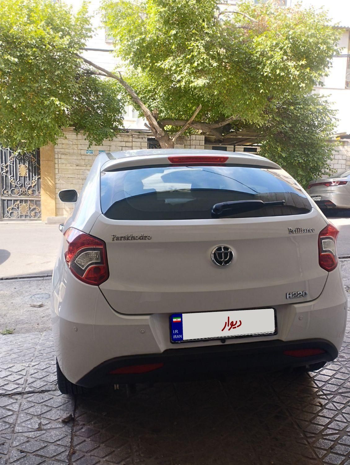 برلیانس H220 دنده‌ای - 2019