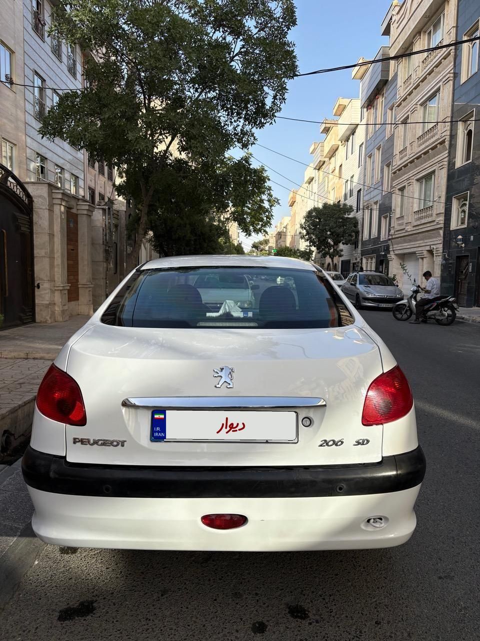 پژو 206 SD v8 - 1396