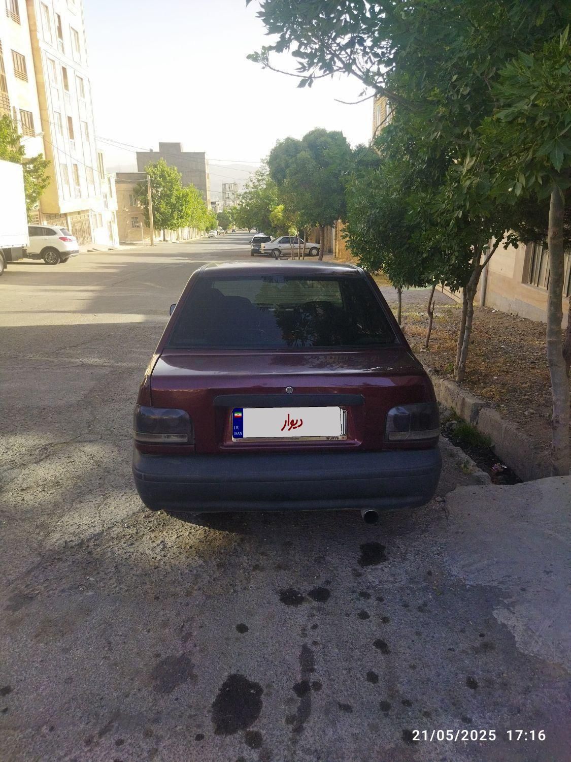 پراید صبا دنده‌ای - 1386
