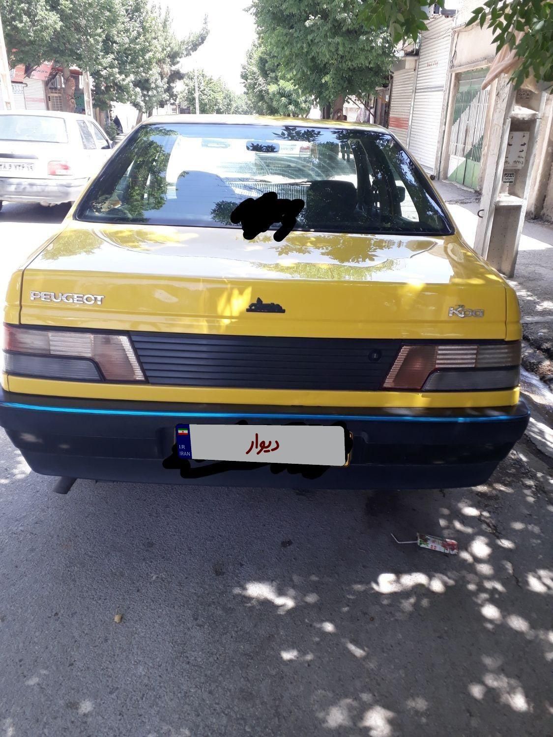 پژو روآ دوگانه سوز - 1386