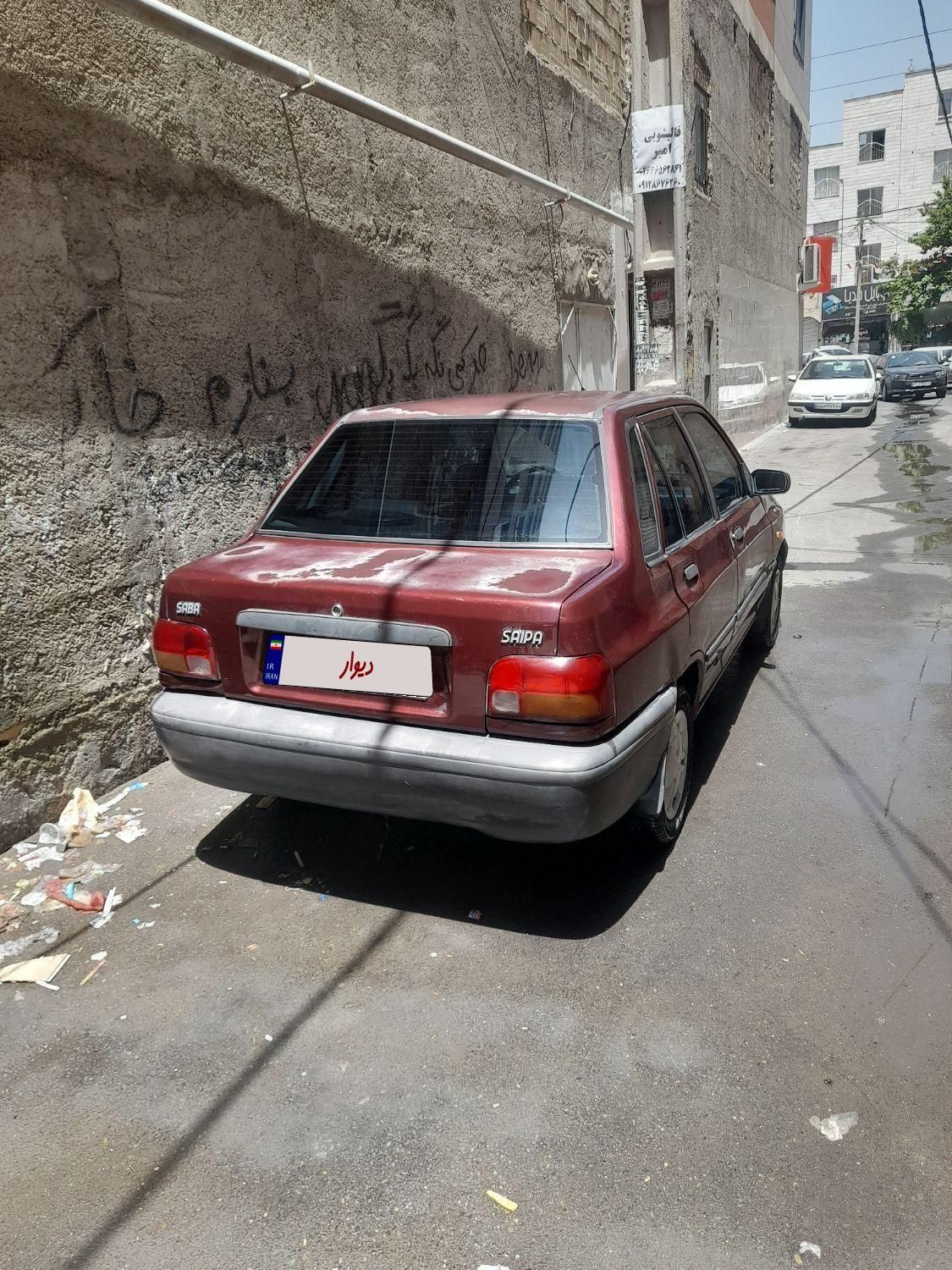 پراید صبا دنده‌ای - 1386
