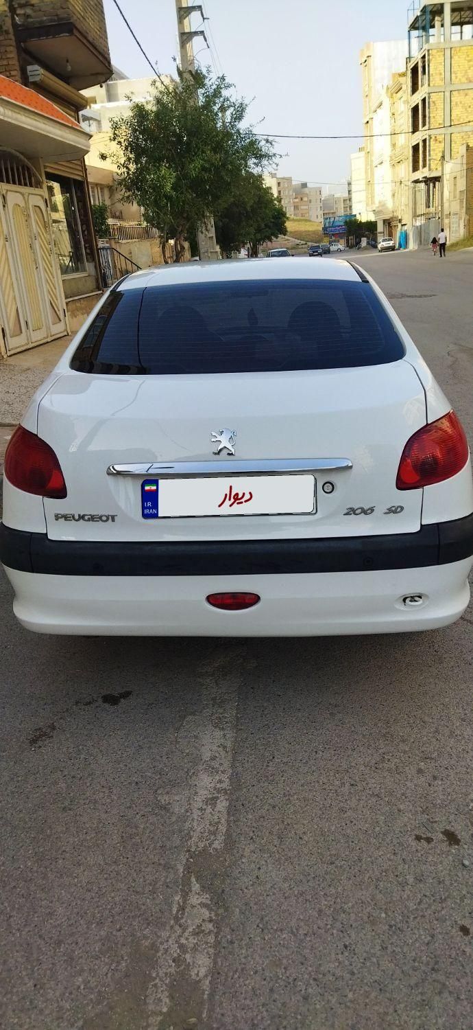 پژو 206 SD v8 - 1396
