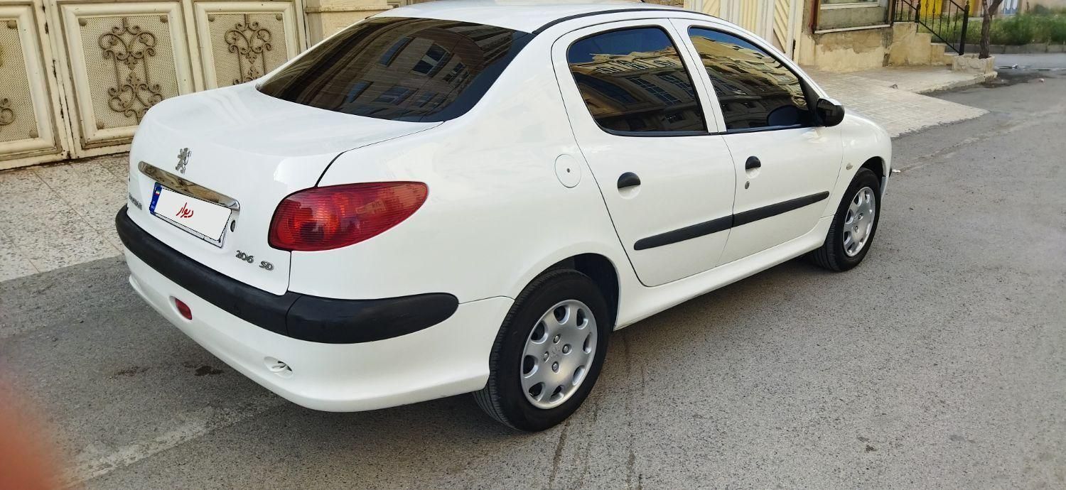 پژو 206 SD v8 - 1396