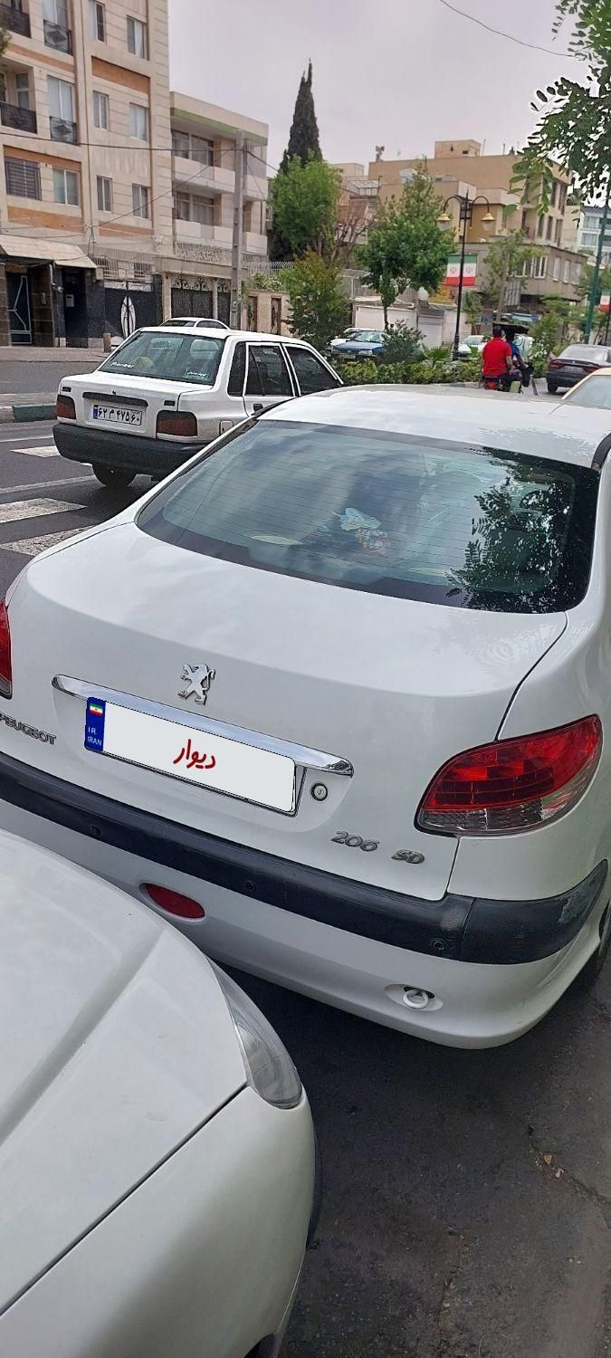 پژو 206 SD v8 - 1392
