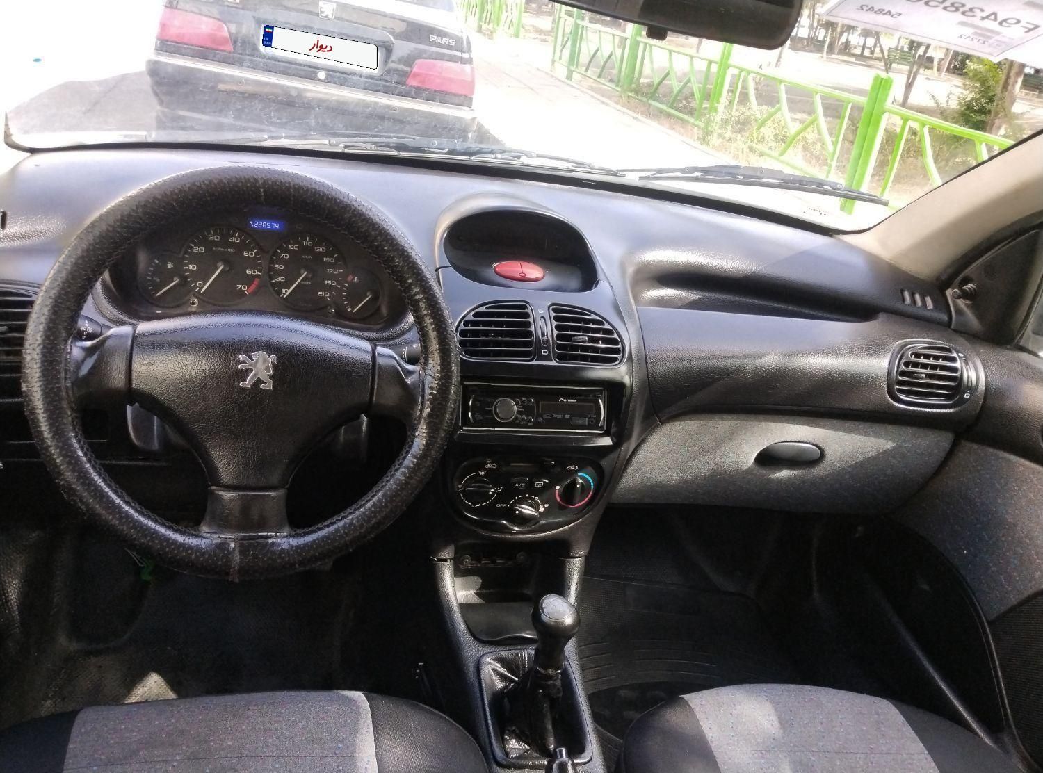 پژو 206 SD v20 - 1389