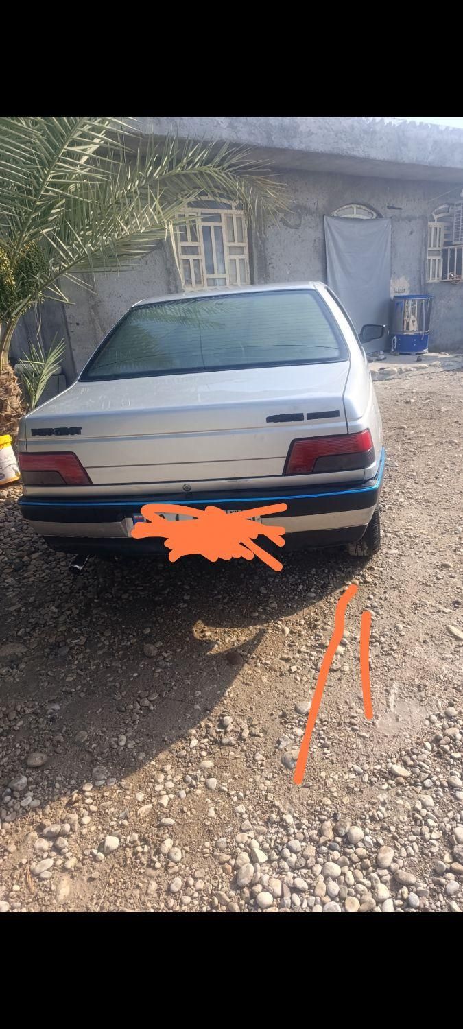 پژو 405 SLX بنزینی  XU7 - 1390