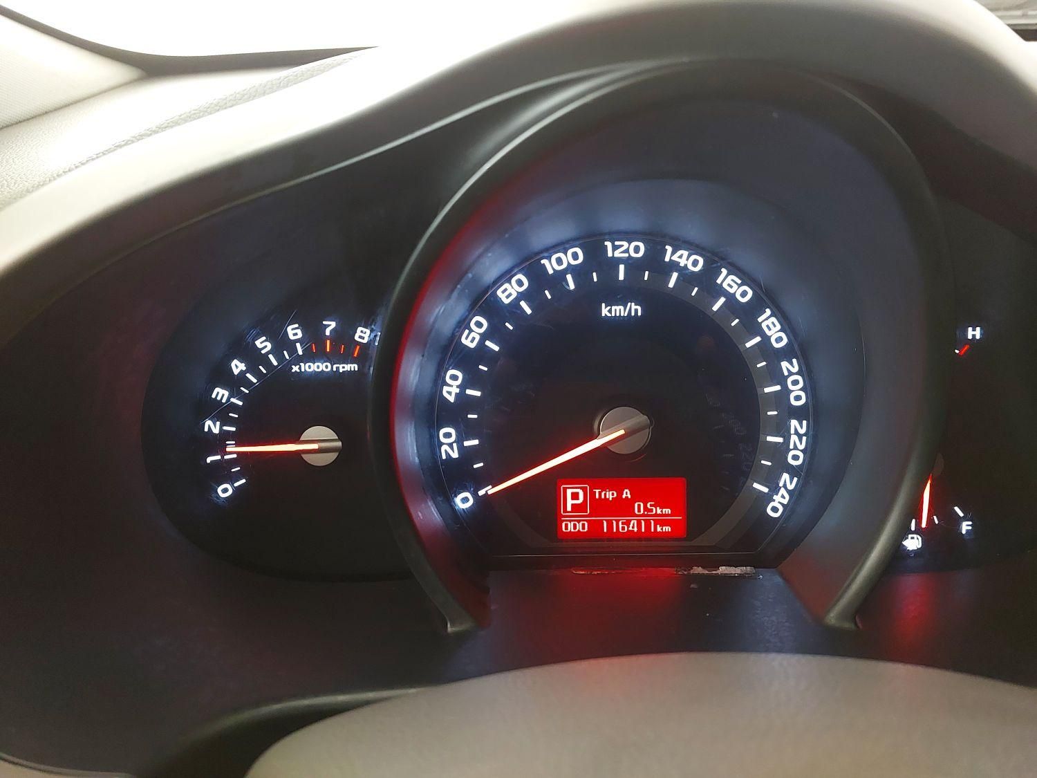 کیا اسپورتیج 4 سیلندر 2400cc - 2014