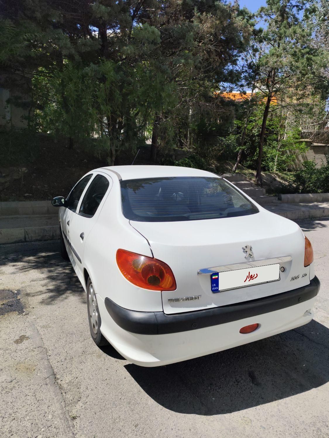 پژو 206 SD v8 - 1393