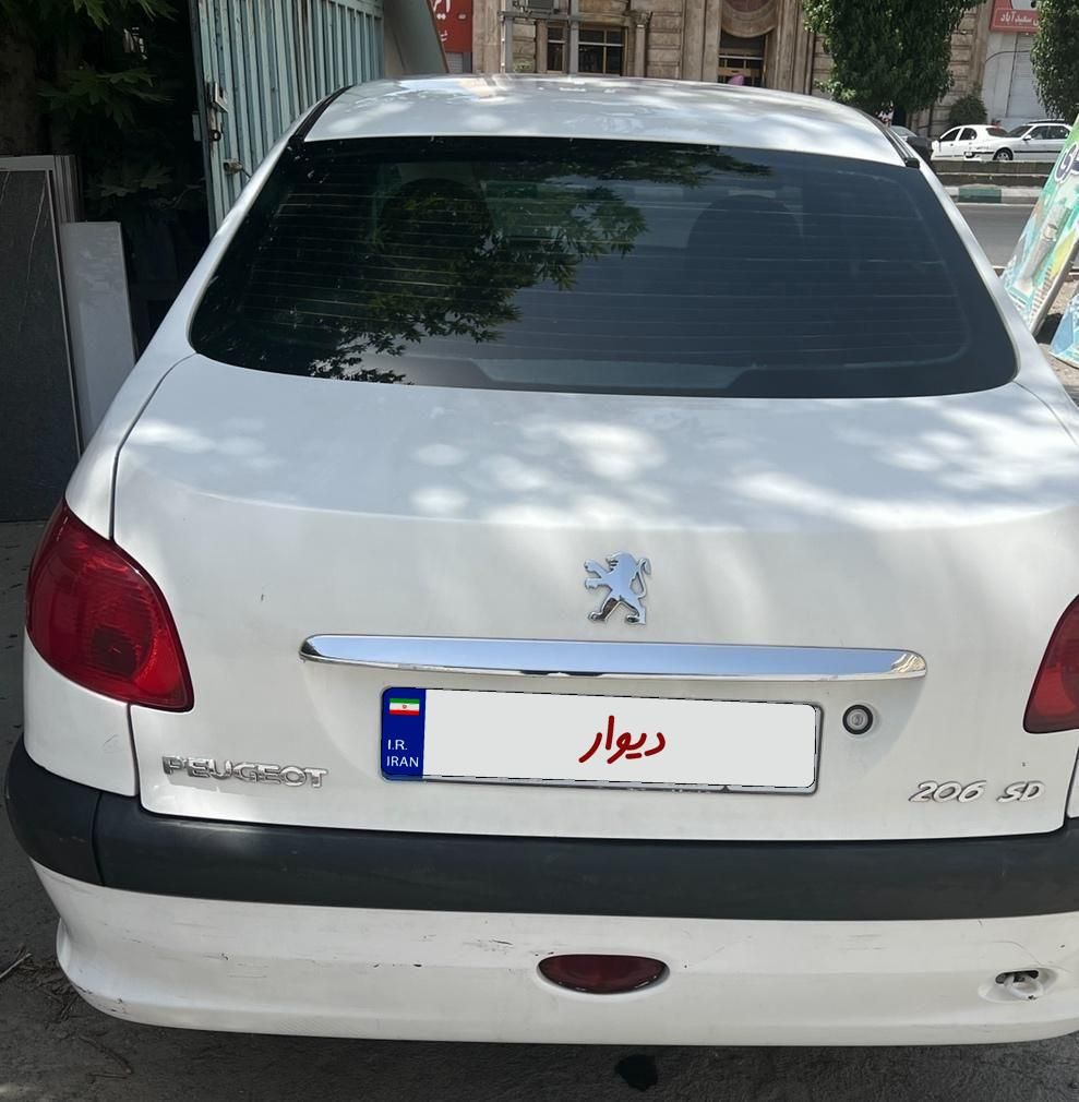 پژو 206 تیپ 5 - 1389