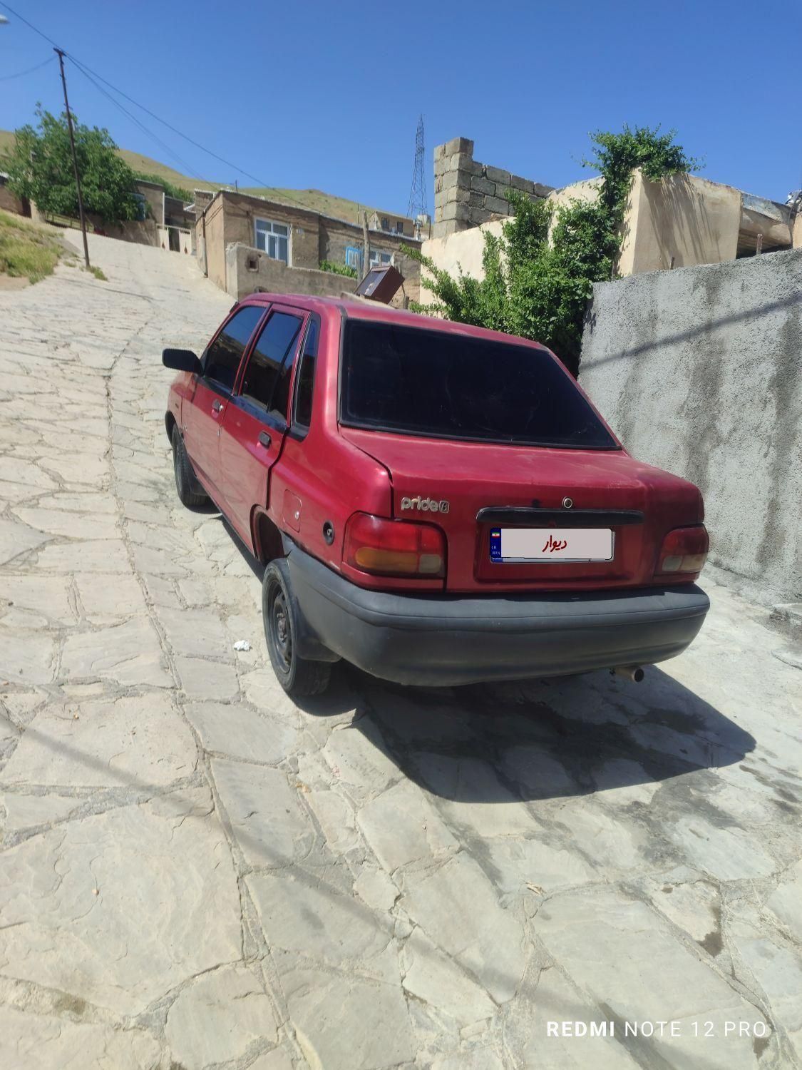 پراید صبا دنده‌ای - 1378