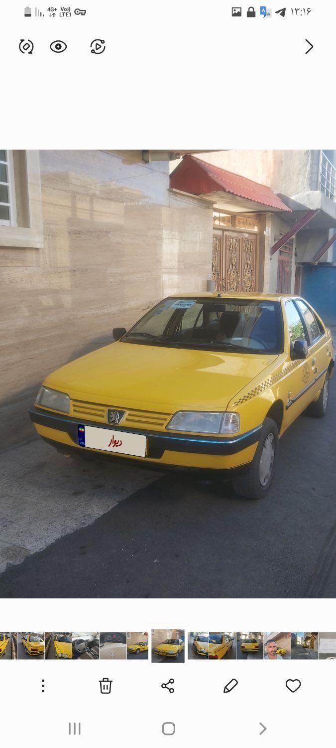 پژو 405 GLX - دوگانه سوز - 1400