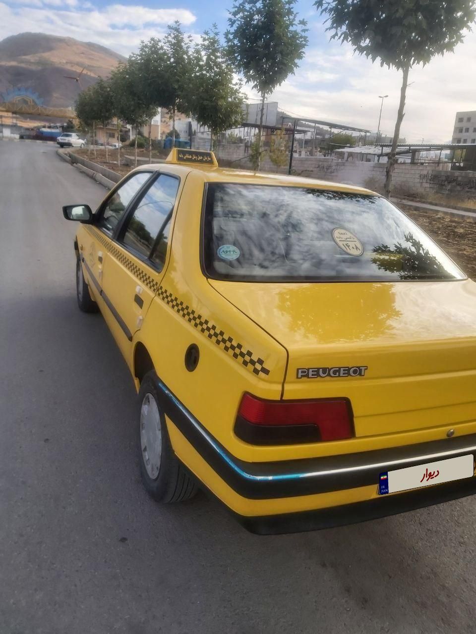پژو 405 GLX - دوگانه سوز - 1400