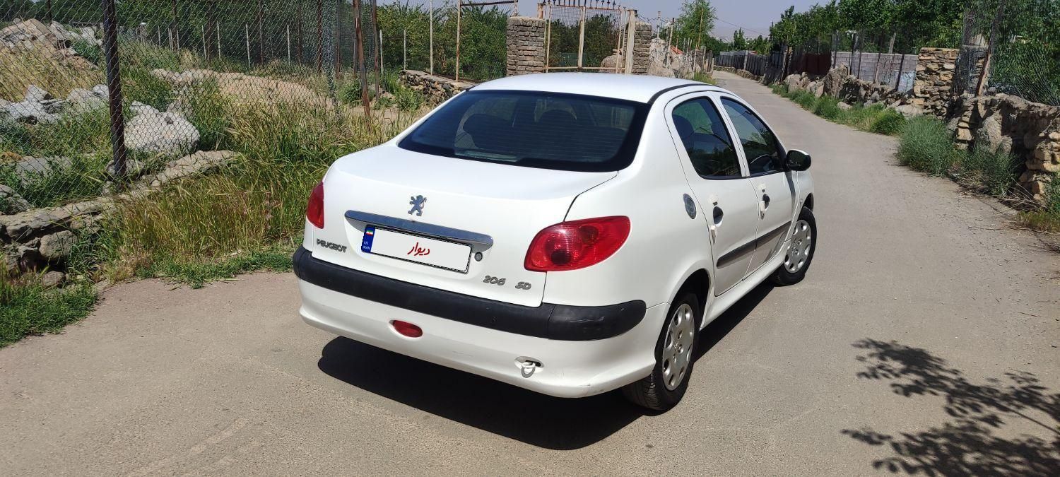 پژو 206 SD v8 - 1396