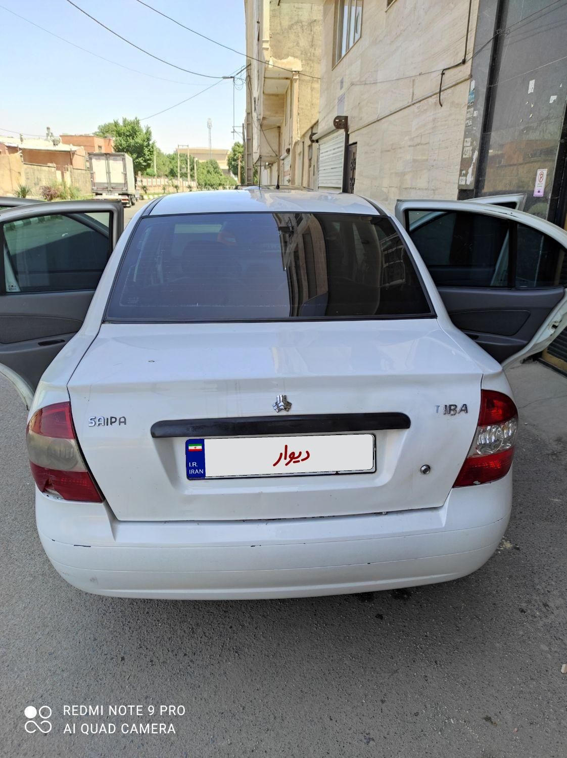 تیبا صندوق دار SX - 1396