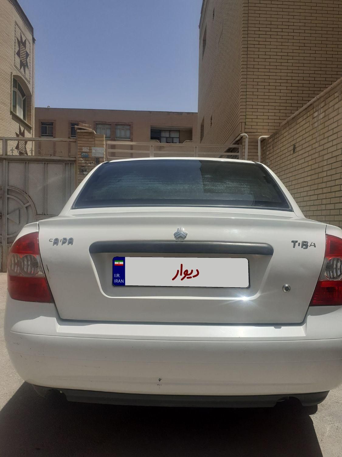 تیبا صندوق دار LX دوگانه سوز - 1395