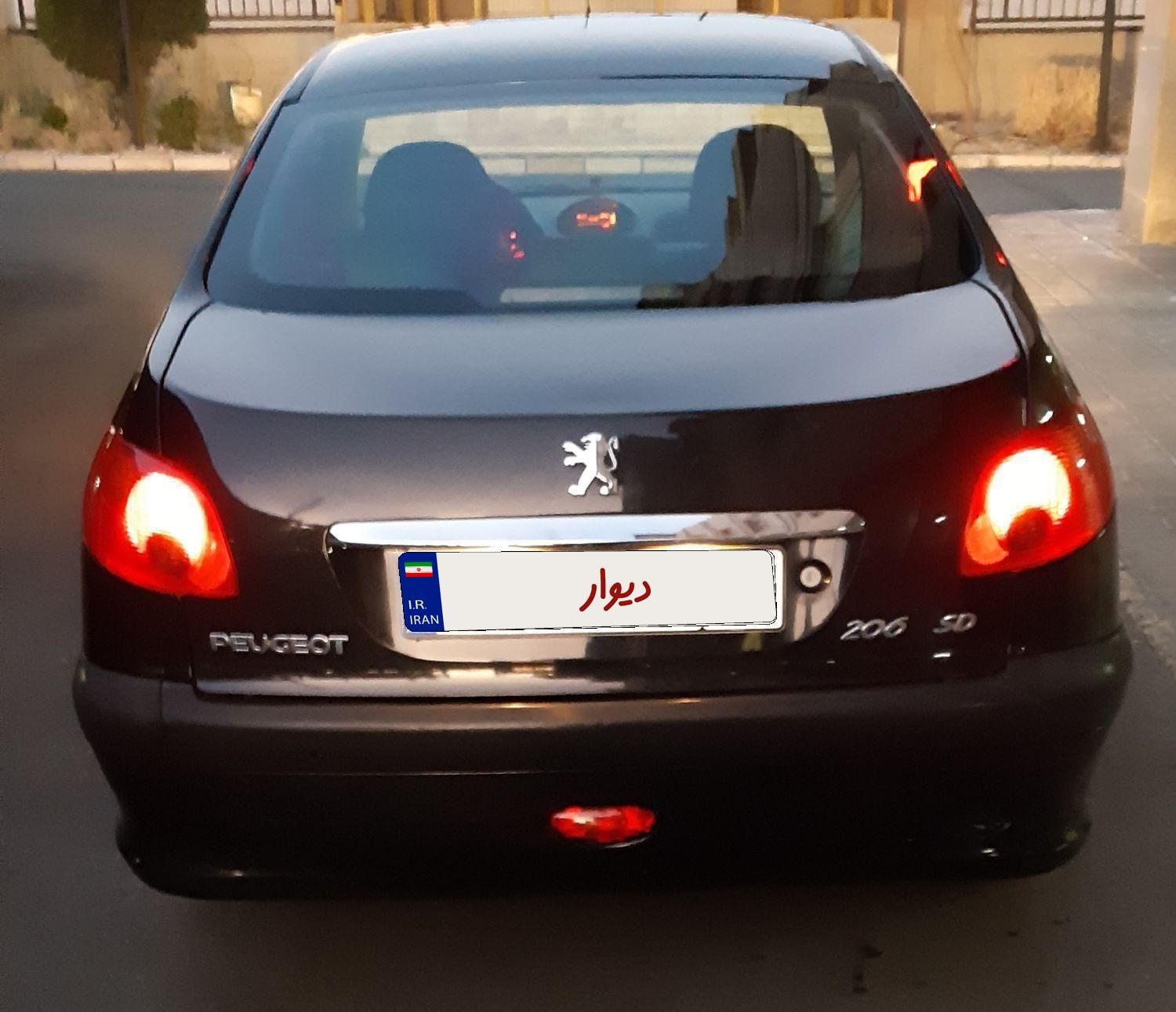 پژو 206 SD v8 - 1395