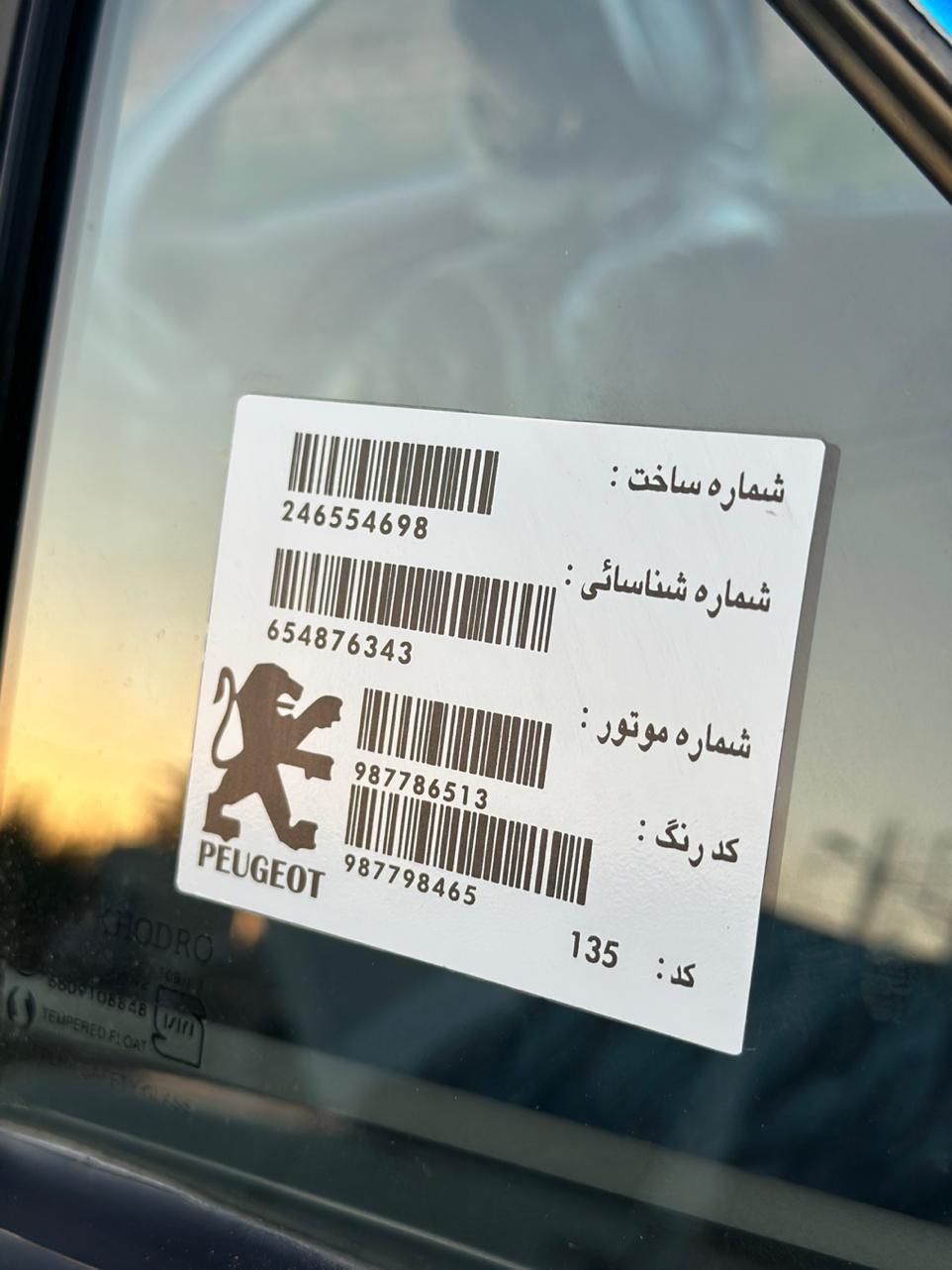 پژو پارس ELX-XU7P سفارشی - 1399