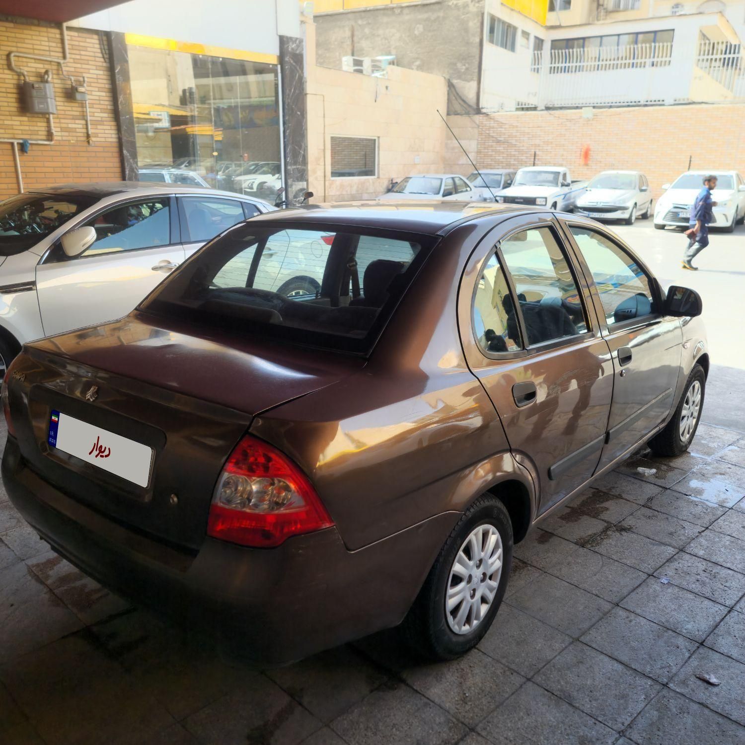 تیبا صندوق دار EX - 1393