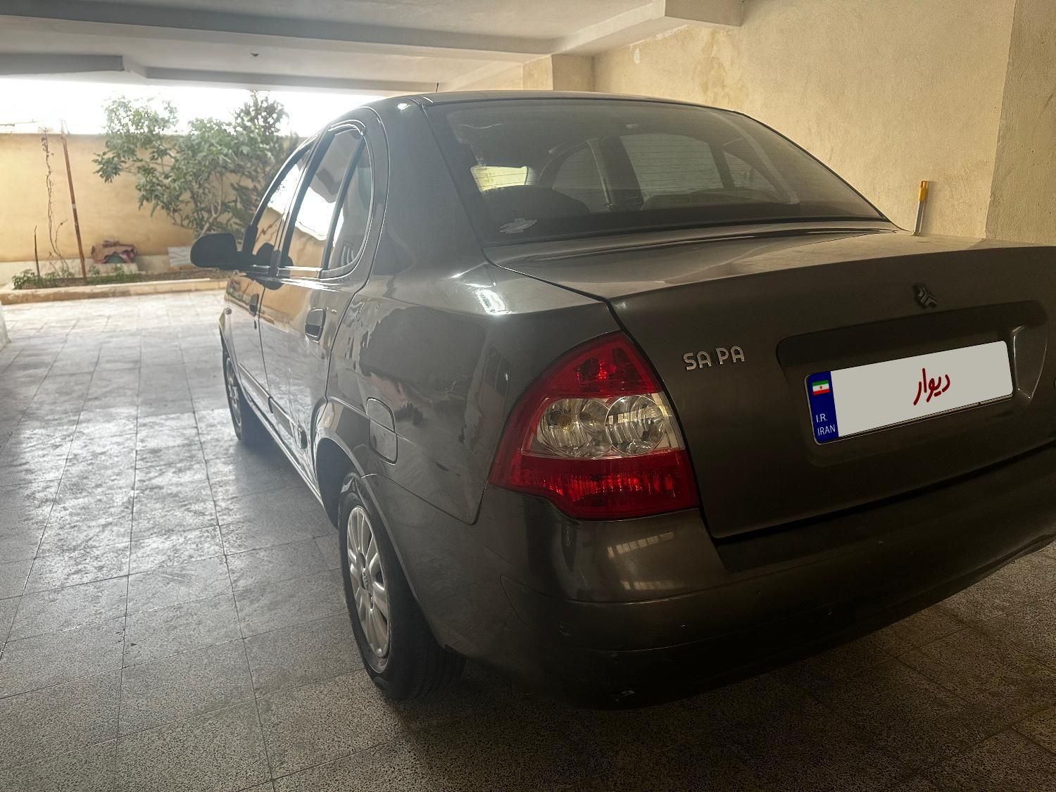 تیبا صندوق دار EX - 1391
