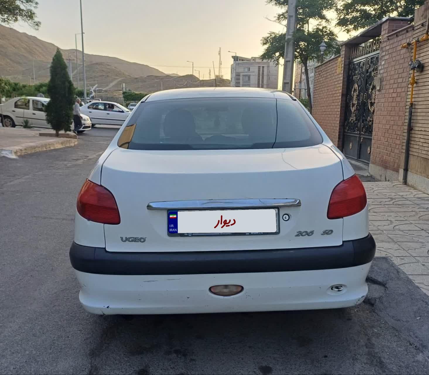 پژو 206 SD v20 - 1389