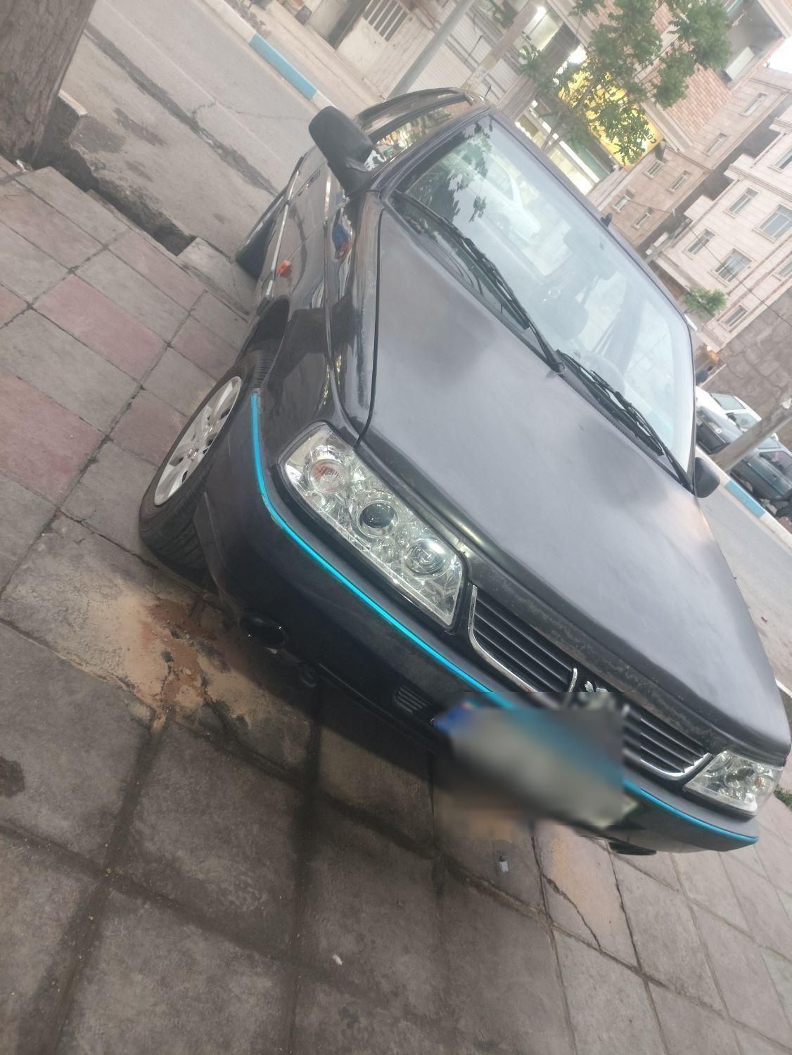 پژو 405 SLX بنزینی  XU7 - 1389