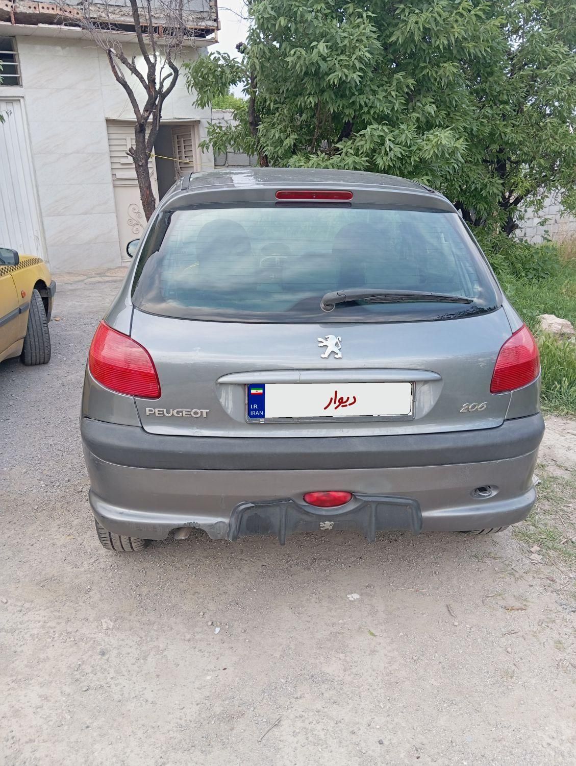 پژو 206 تیپ 2 - 1387