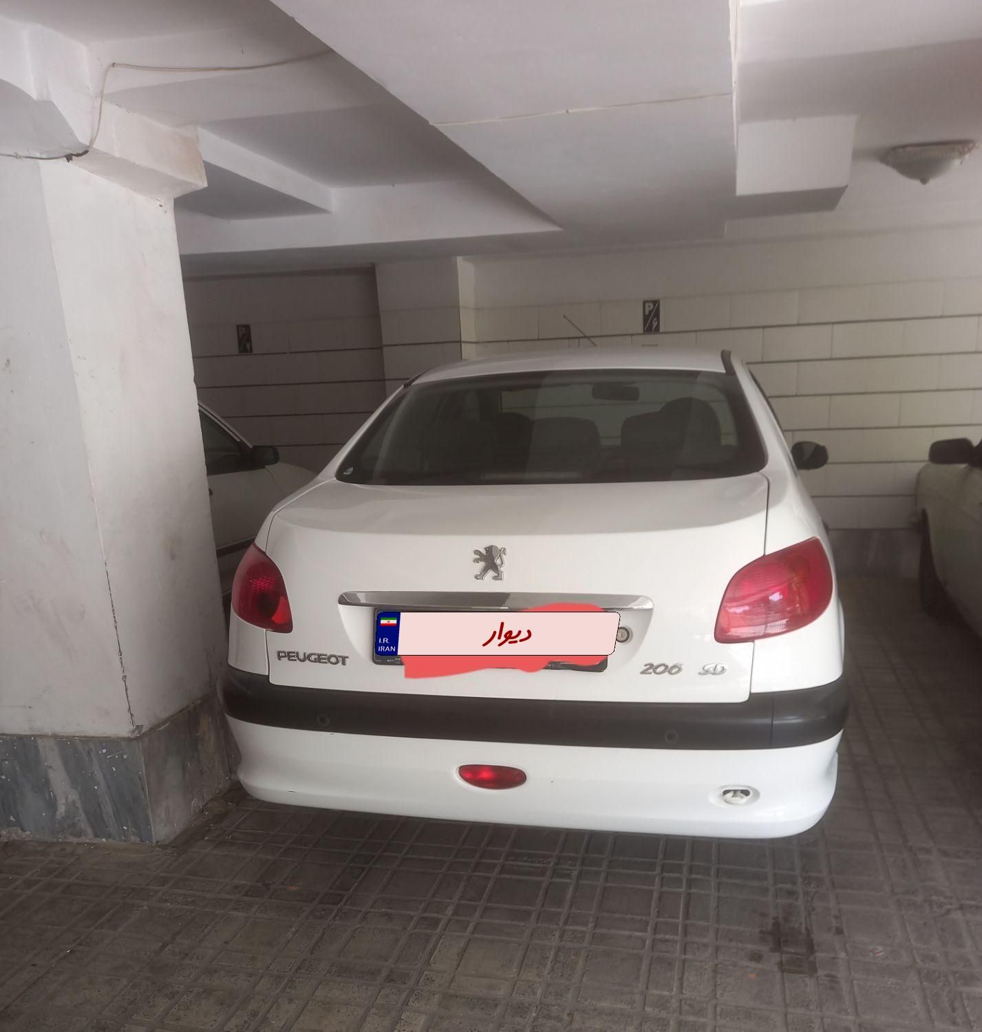 پژو 206 SD v8 - 1396
