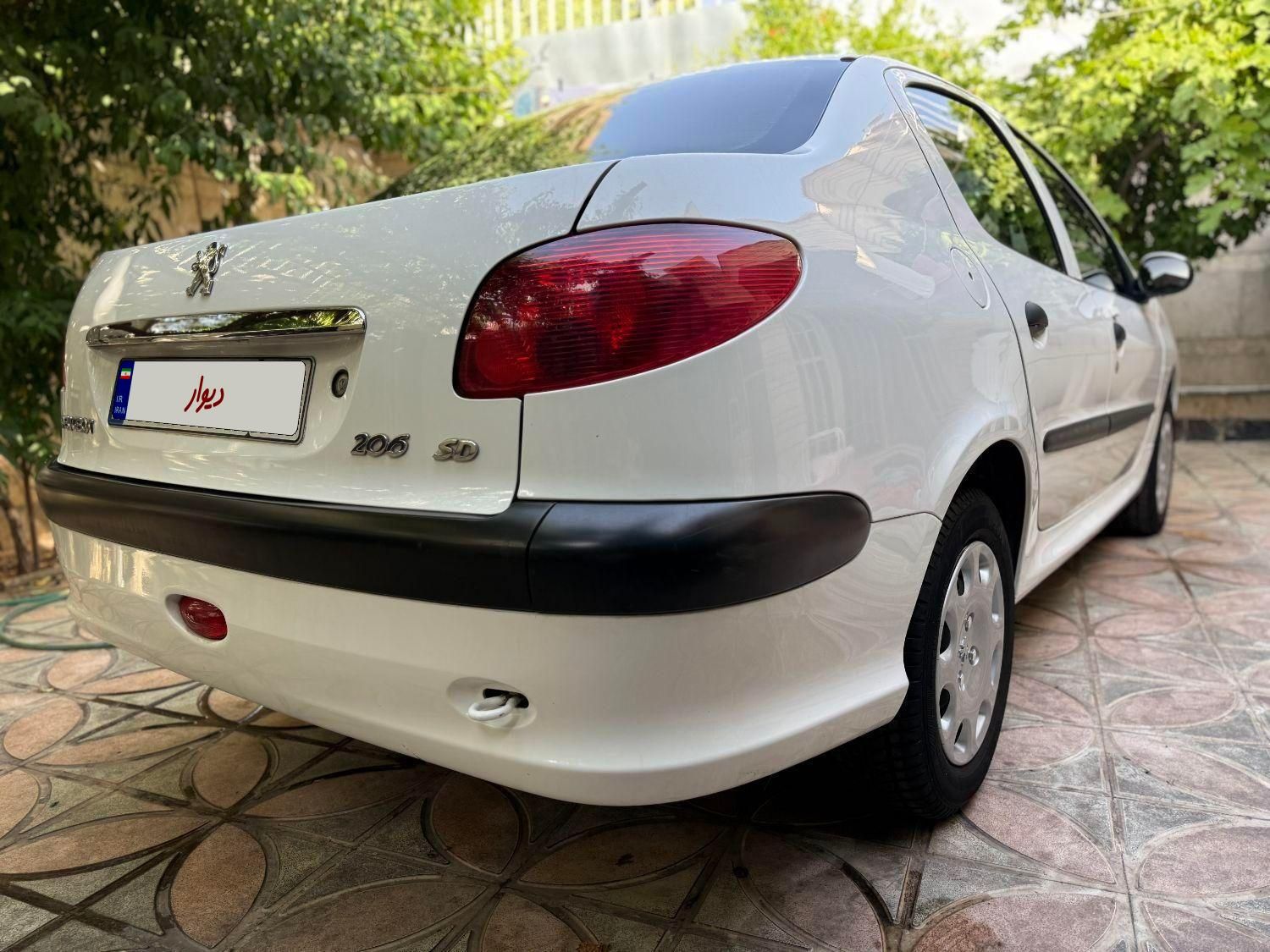 پژو 206 SD v8 - 1398