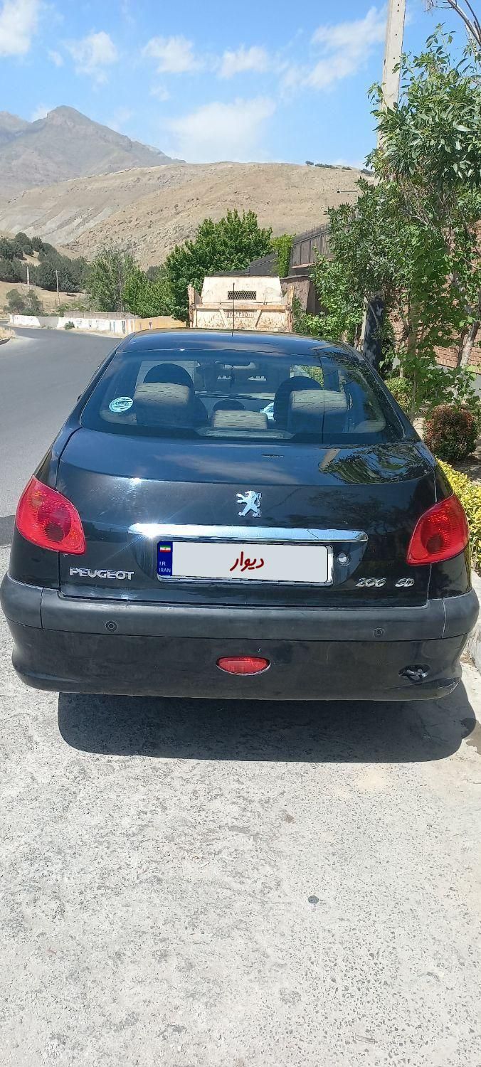 پژو 206 SD v8 - 1397