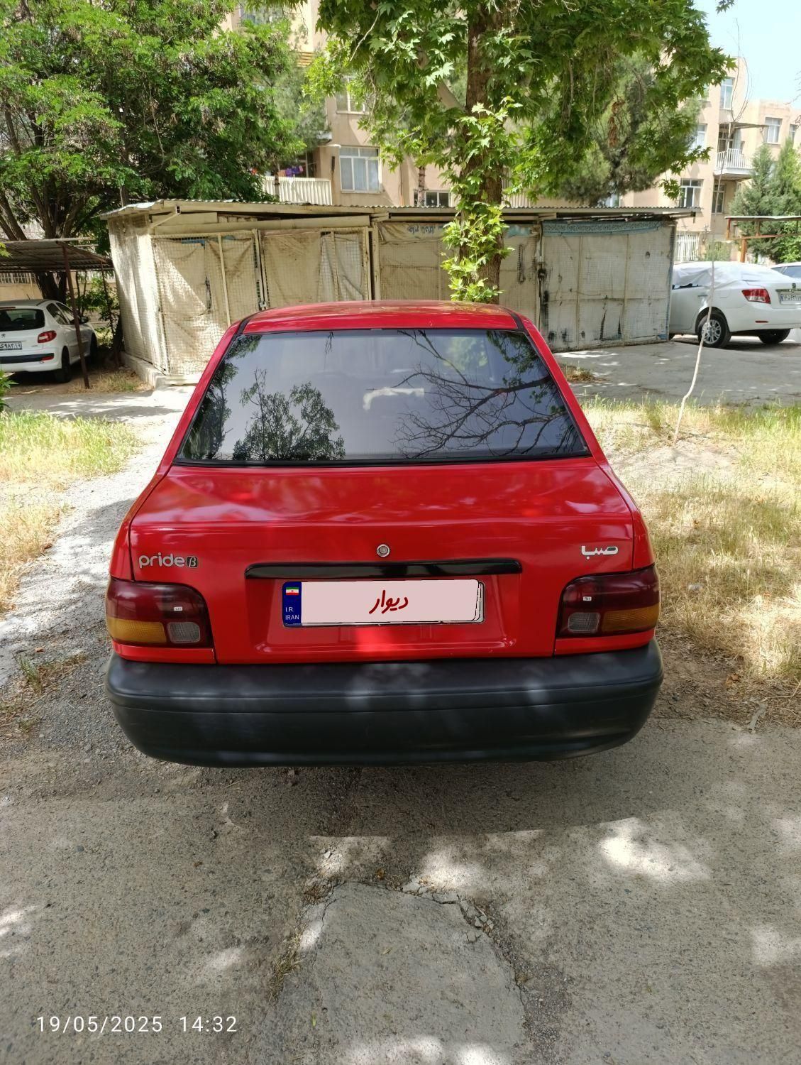 پراید صبا دنده‌ای - 1374