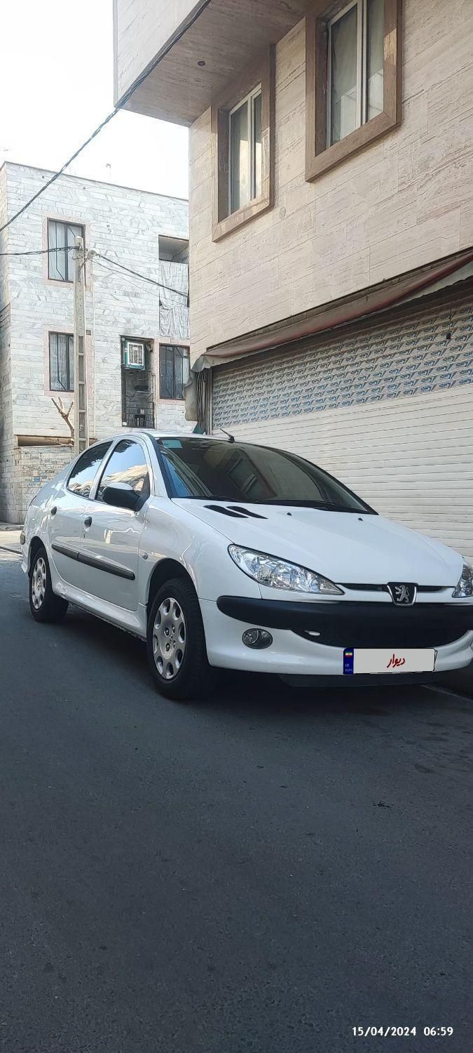 پژو ۲۰۶ صندوق دار v8 - 1397