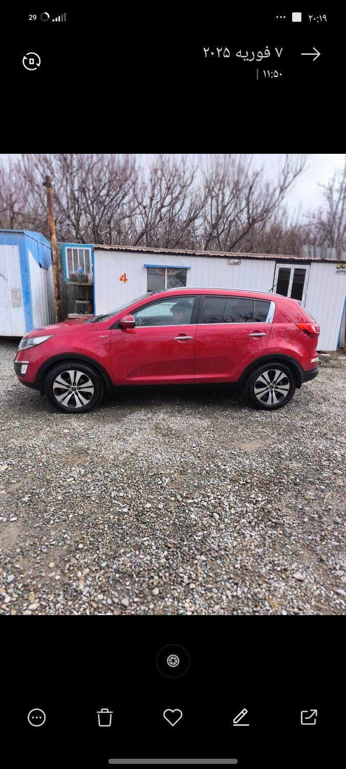 کیا اسپورتیج 4 سیلندر 2400cc - 2013