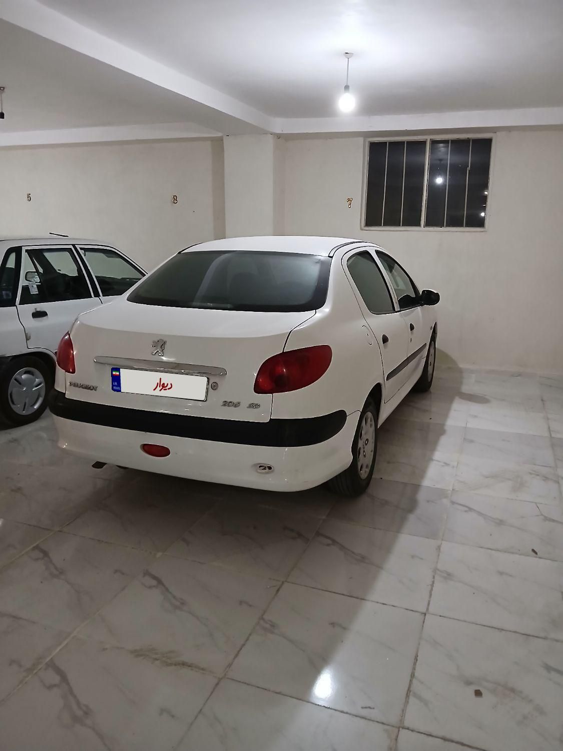 پژو 206 SD v8 - 1395