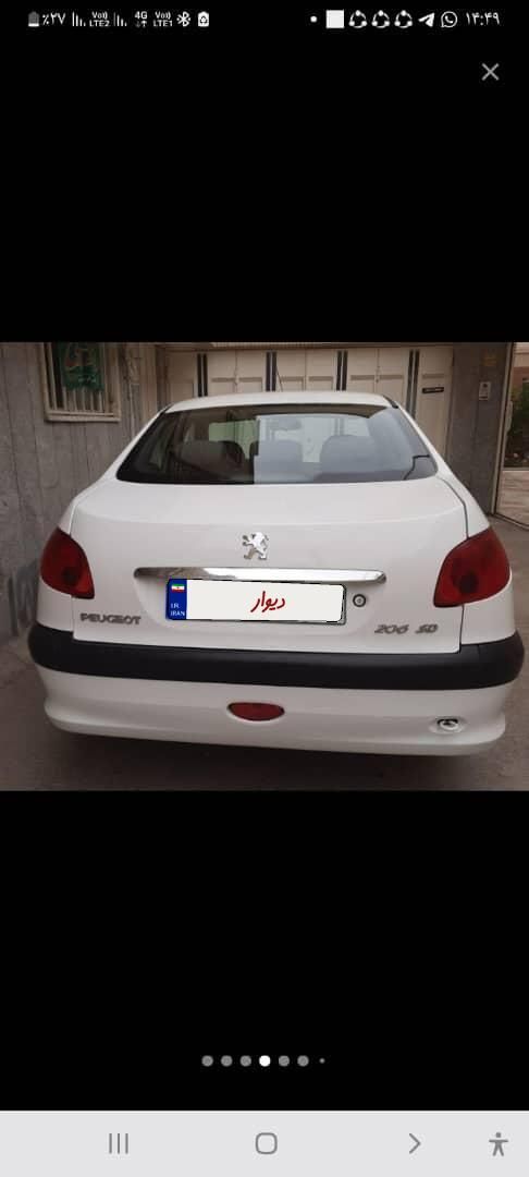 پژو 206 SD v8 - 1393