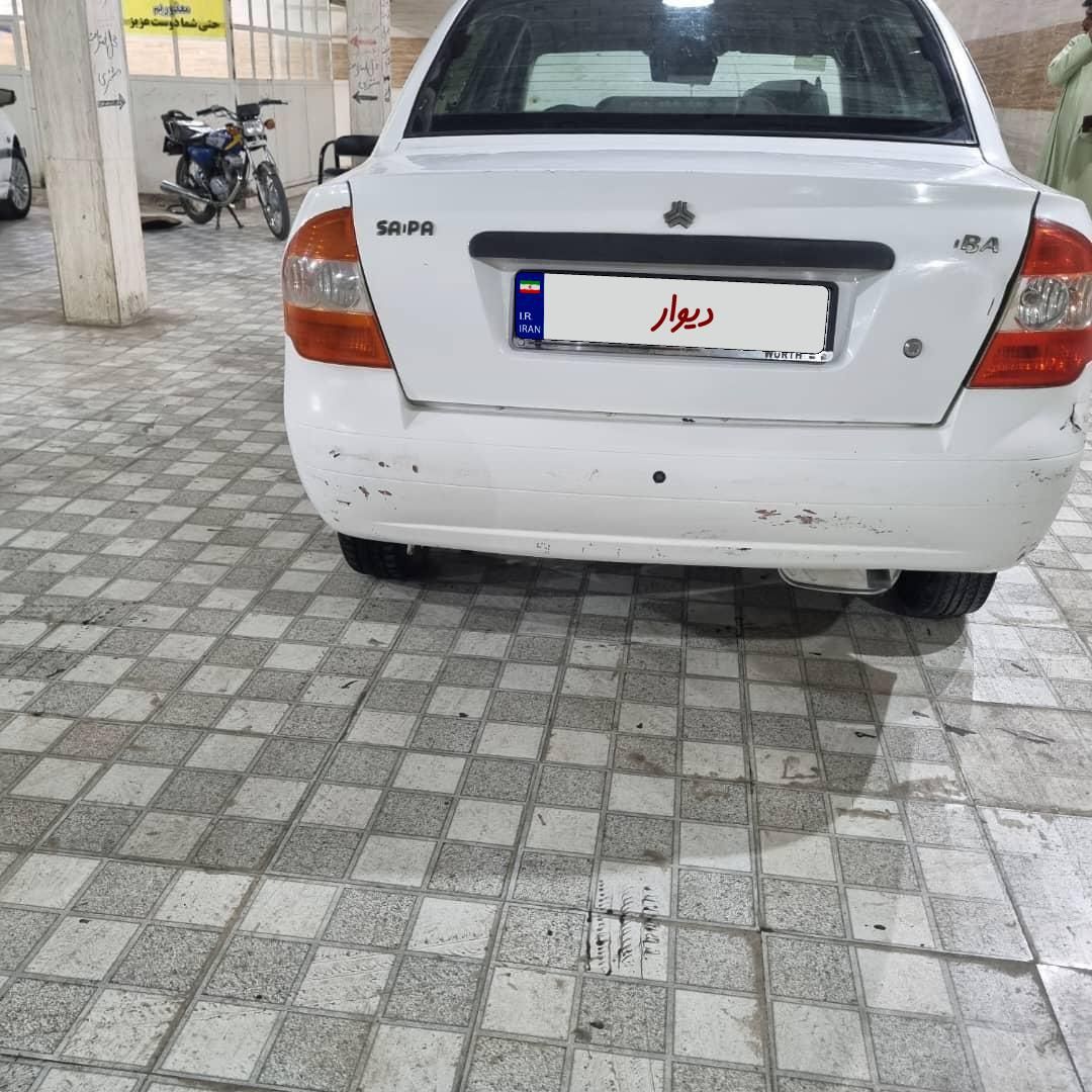 تیبا صندوق دار SX - 1396