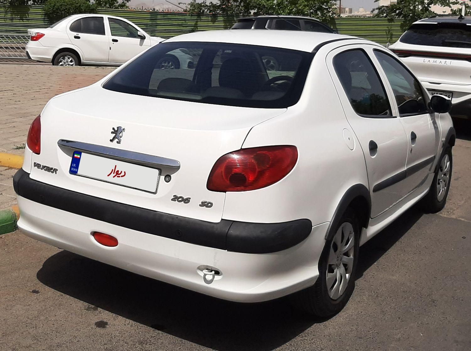 پژو 206 SD v8 - 1395