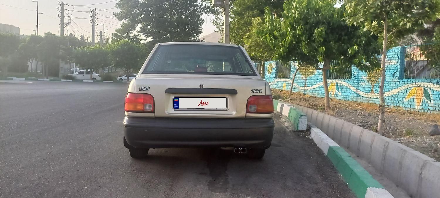 پراید صبا دنده‌ای - 1386