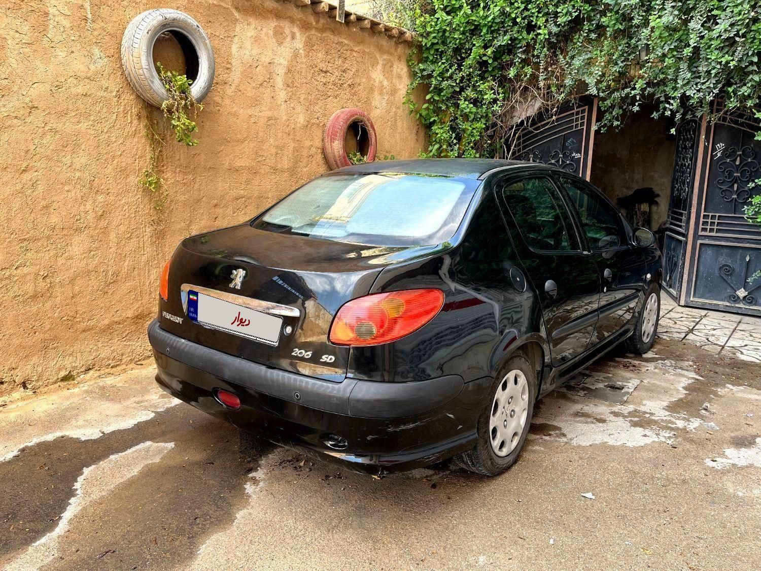 پژو 206 SD v8 - 1393