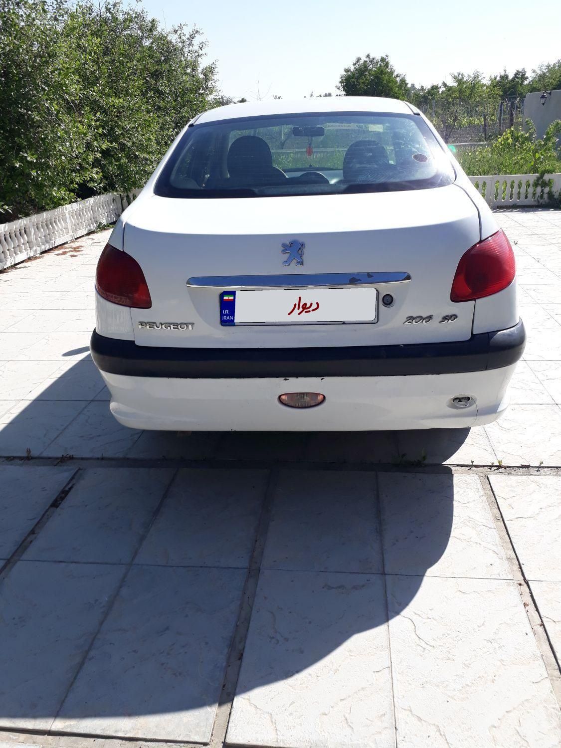 پژو 206 SD v8 - 1389
