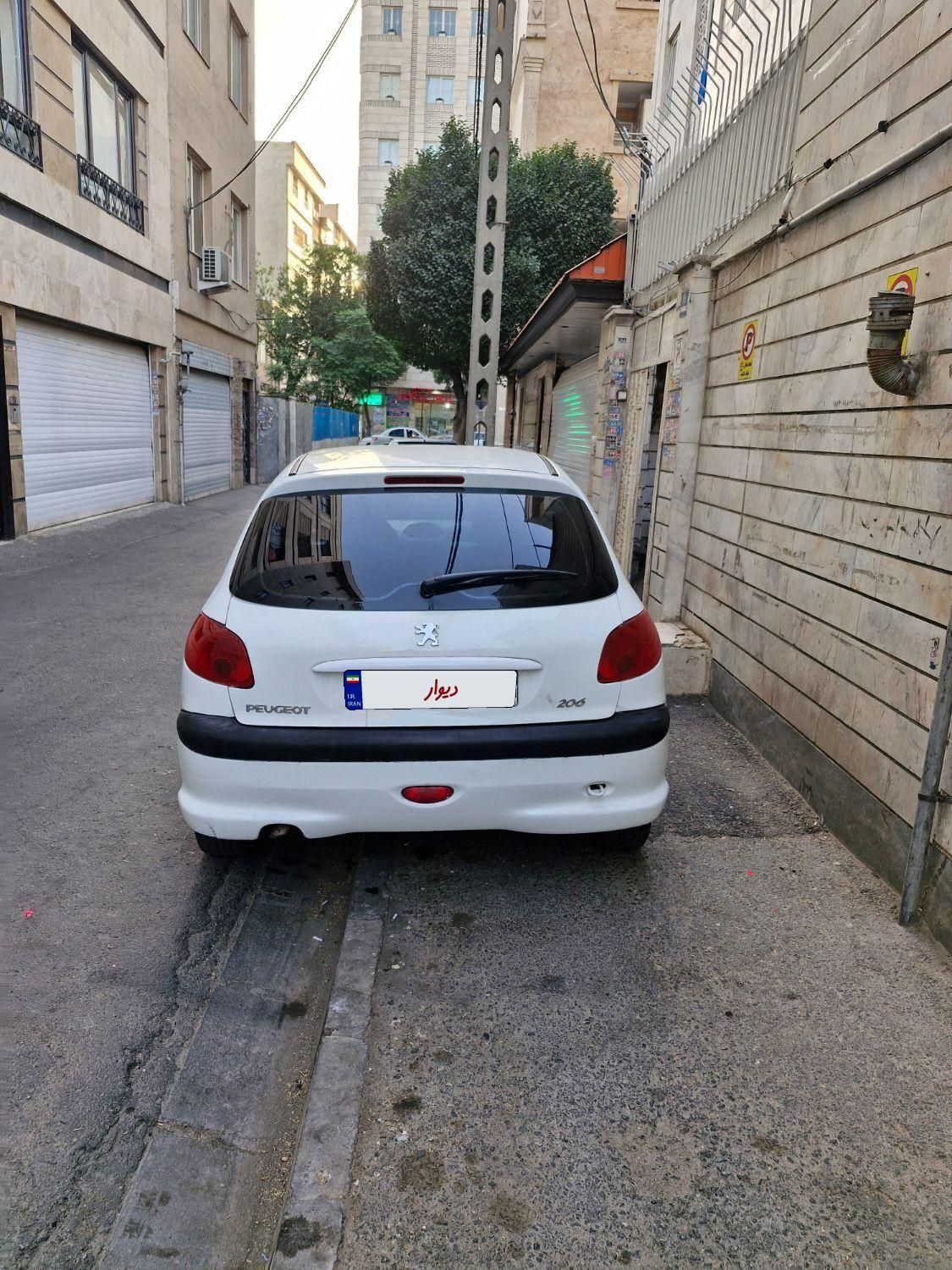 پژو 206 تیپ 3 - 1387