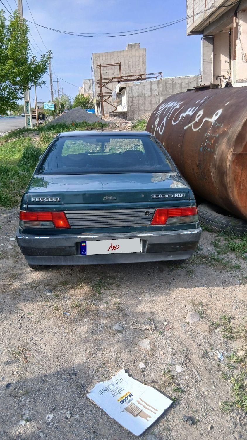 پژو آردی دوگانه سوز CNG - 1382