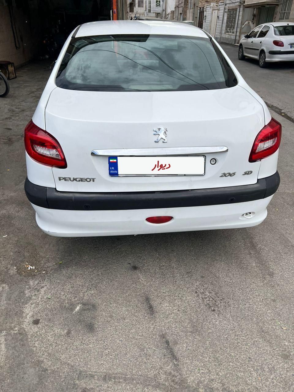 پژو 206 SD v8 - 1393