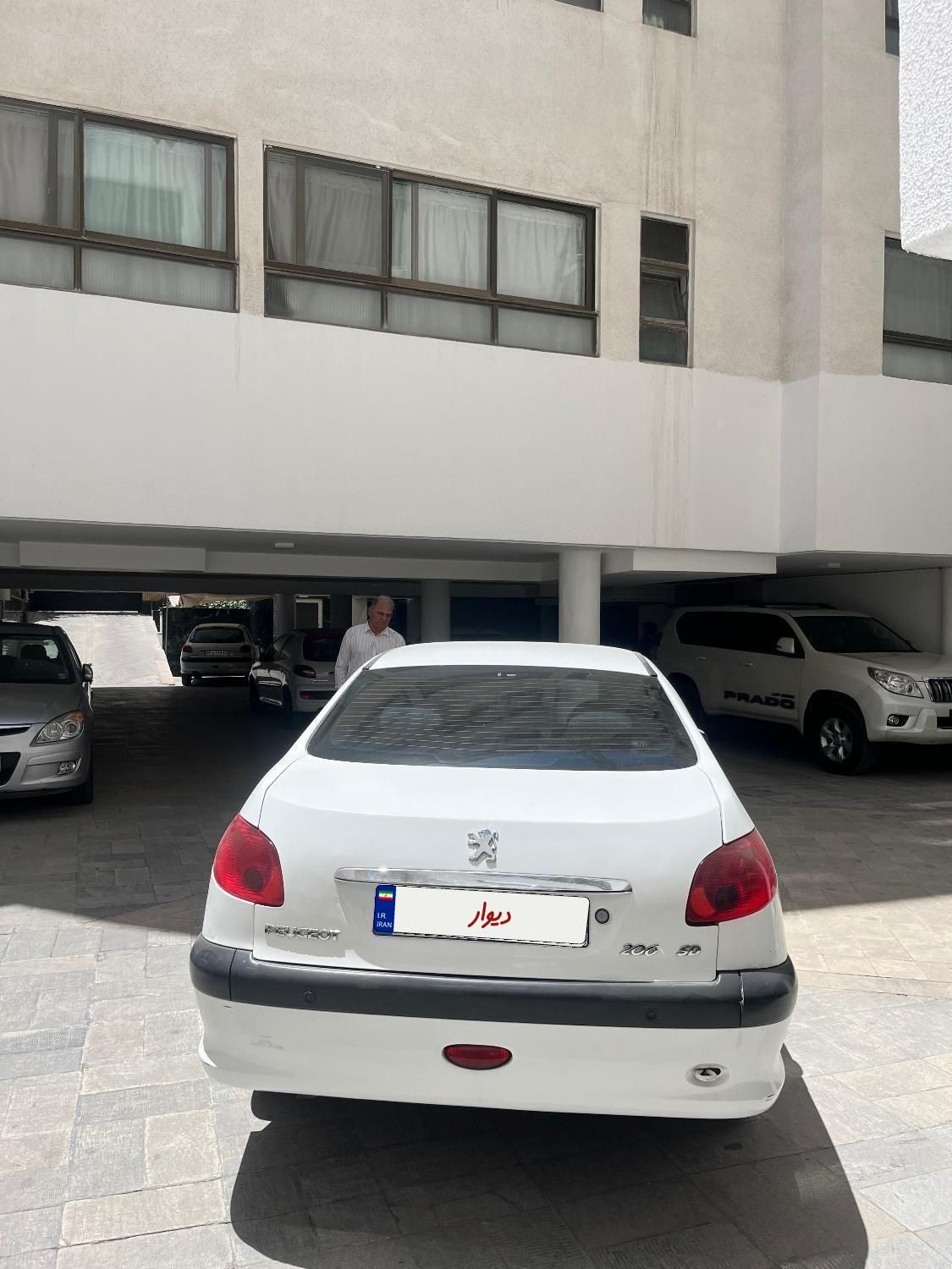 پژو 206 SD v8 - 1396