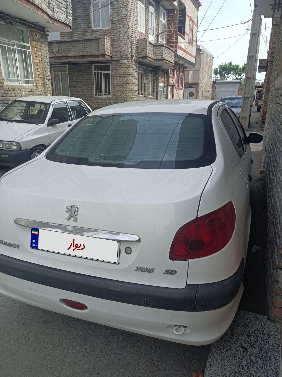 پژو 206 SD v8 - 1394