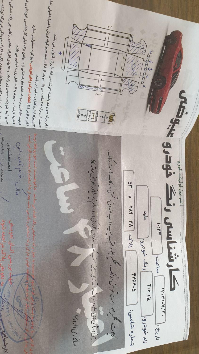 پژو 206 تیپ 5 - 1390