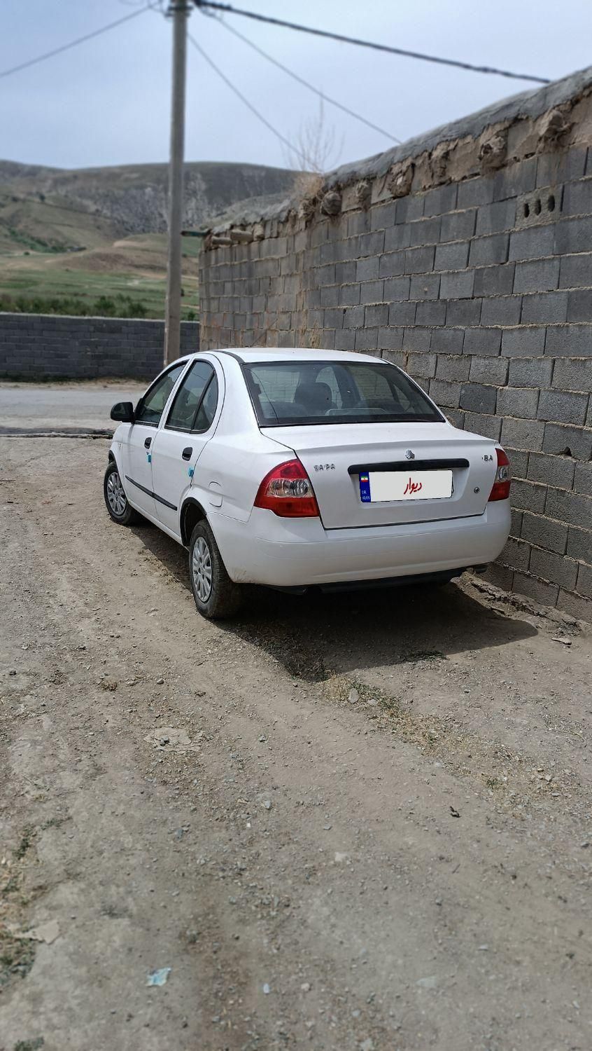 تیبا صندوق دار SX - 1396