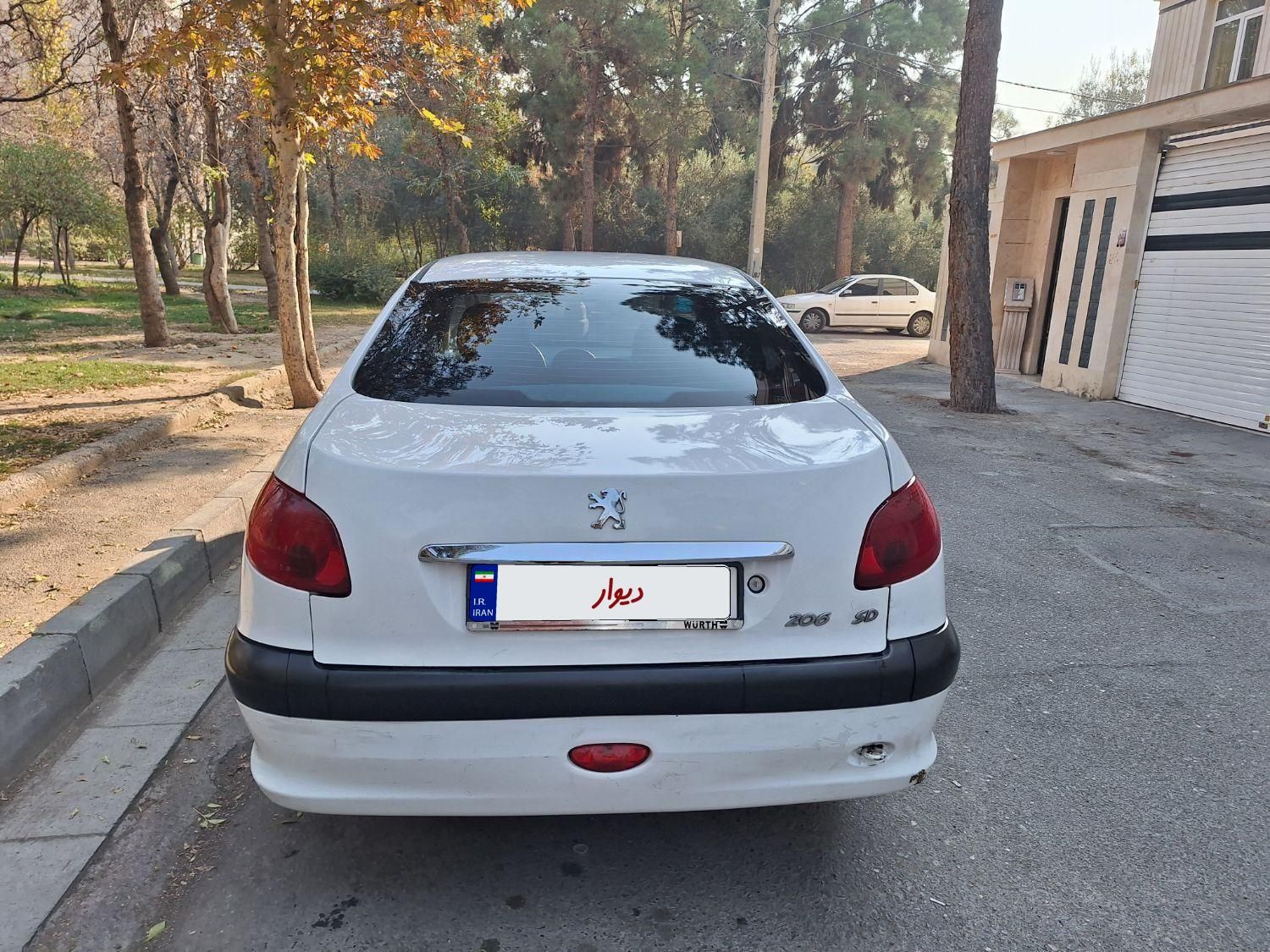 پژو 206 SD v20 - 1387