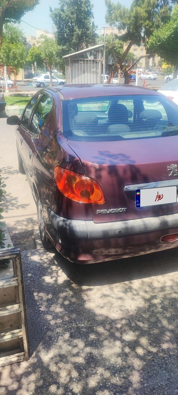 پژو 206 SD v8 - 1393
