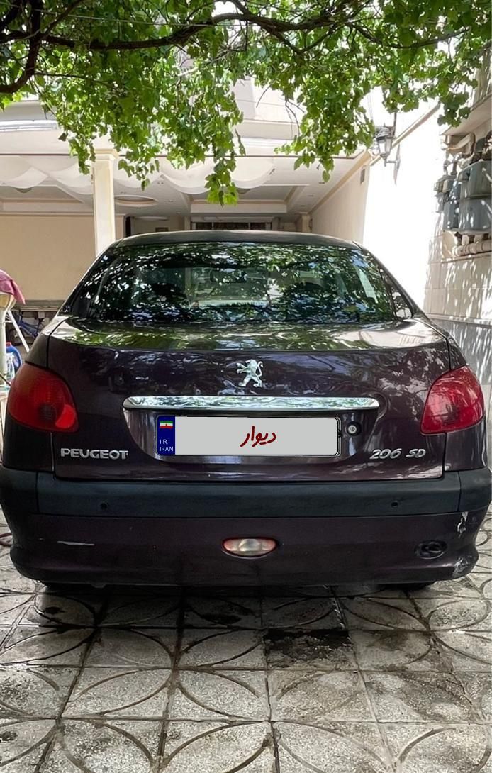 پژو 206 SD v8 - 1390