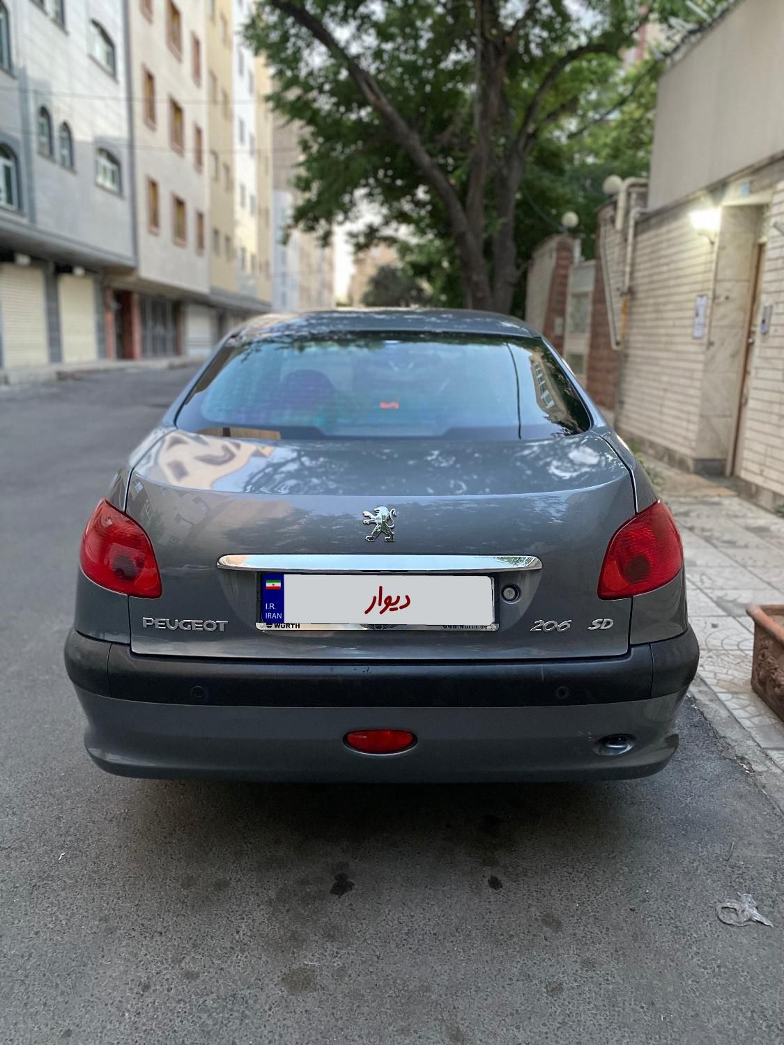 پژو 206 SD v8 - 1396